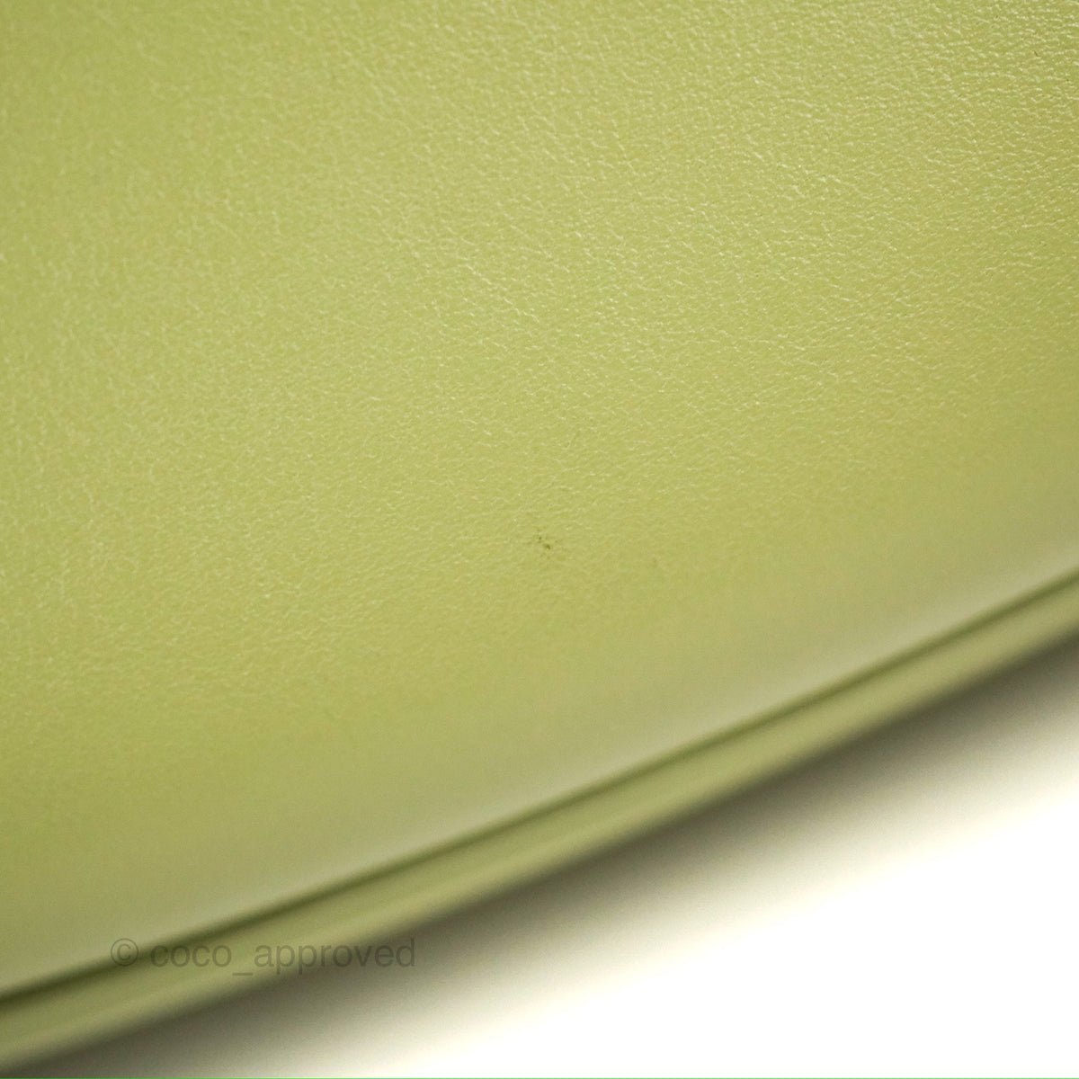 Celine Ava Bag Avocado Green Calfskin