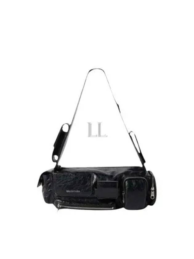 Luxury Balenciaga  Superbusy XS Sling Shoulder Bag Black