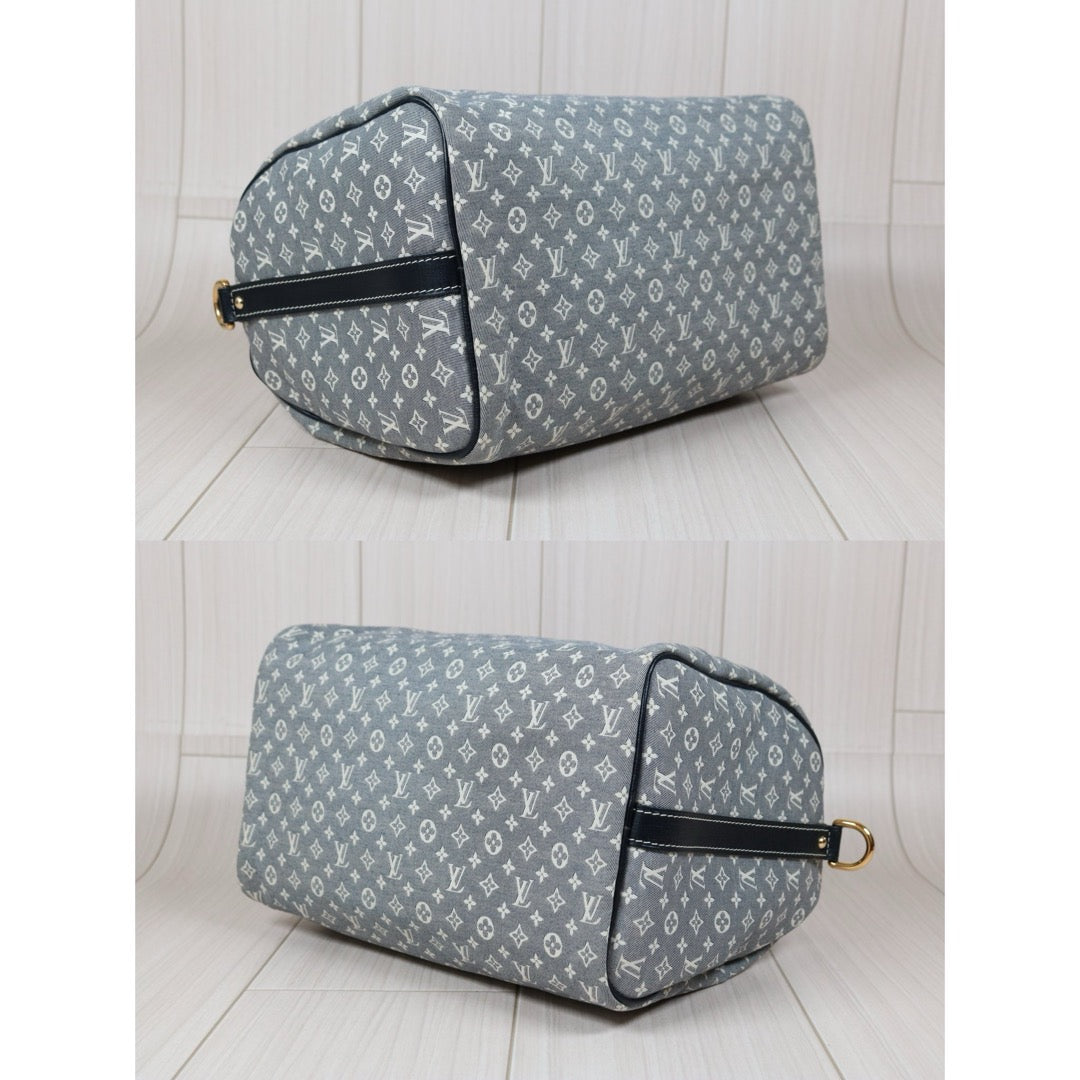 Very Good ( Rank A)｜ LV Denim Monogram Speedy 30 Hand Bag Shoulder Bag｜S24100703