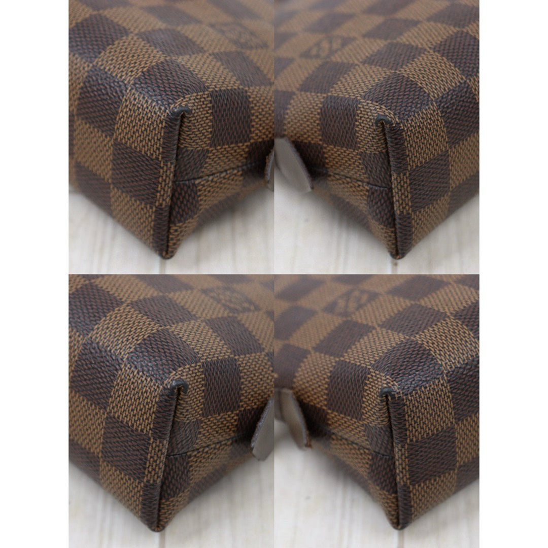 Good ( Rank AB)｜LV Damier GM Pochette Cosmetics｜S25033004