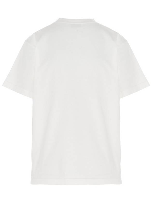 Luxury Balenciaga  WoMen's The Simpsons Printing Small Fit Short Sleeve T-Shirt White