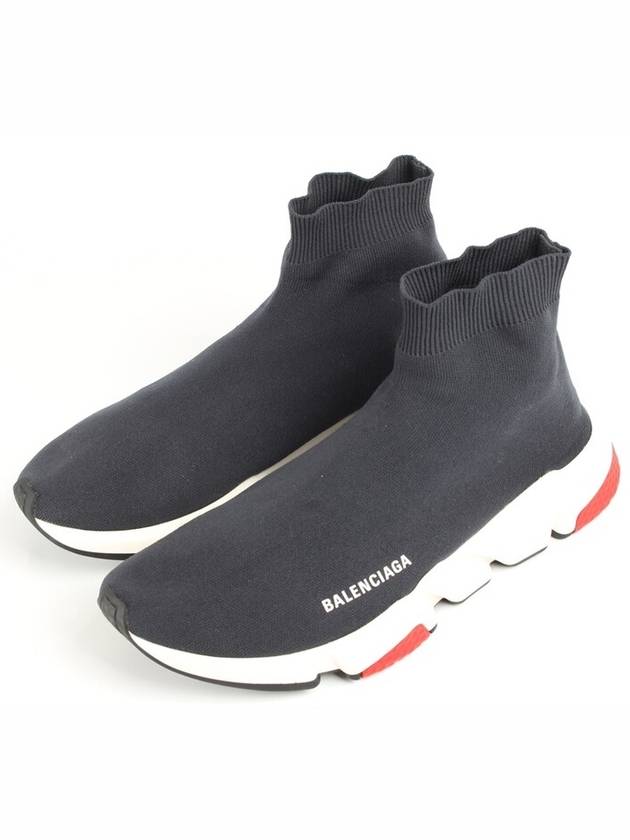 Luxury Balenciaga  Speedrunner sneakers dark gray 43 280