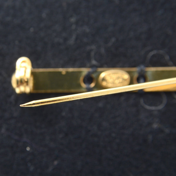 Chanel Velour Fake Pearl Jacket Motif Brooch