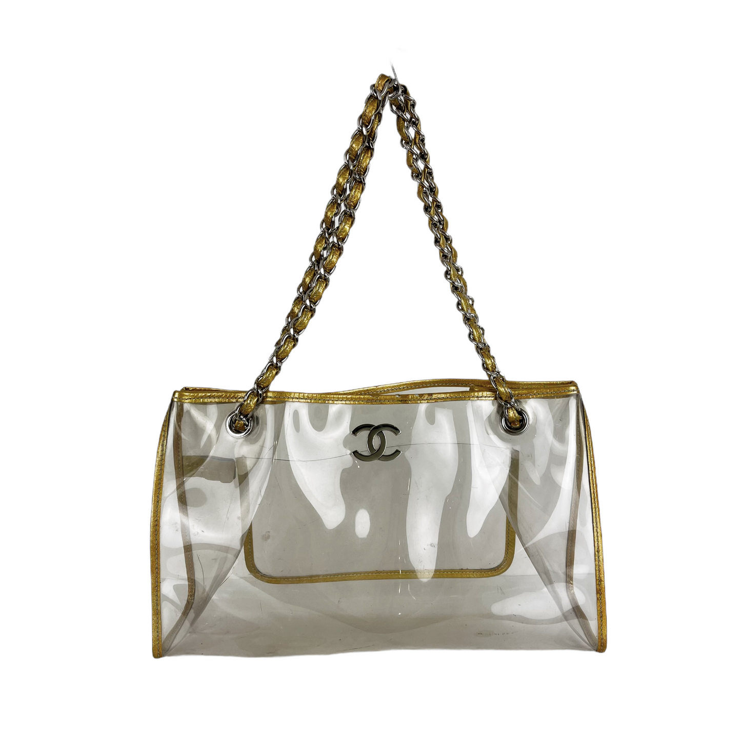 PVC Shopper Tote Clear SHW