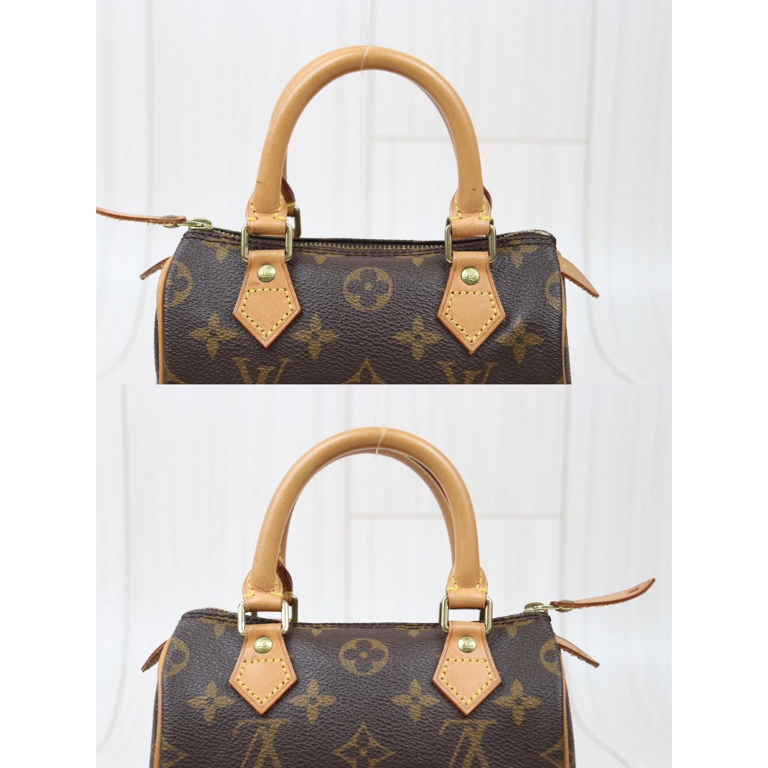 Rank A ｜ LV Monogram Mini Speedy Handbag Wirh Shoulderstrap｜24061321