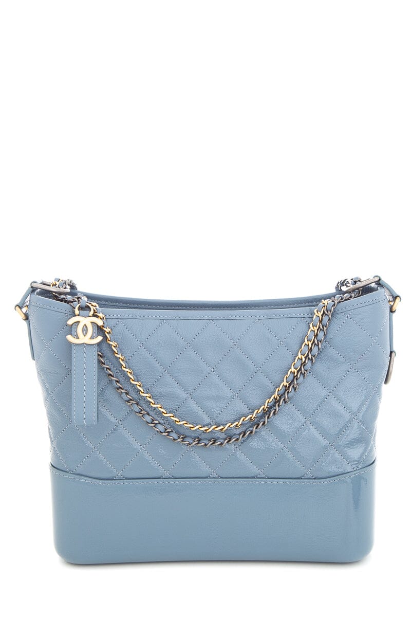 Chanel Medium Gabrielle Dusty Blue Shoulder Bag
