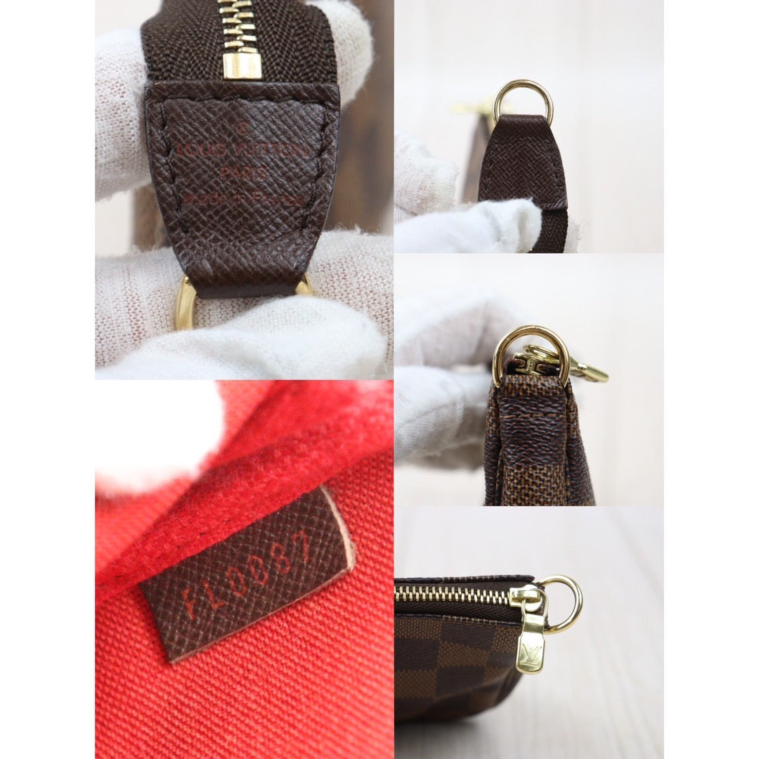 Rank A｜LV Damier Male Handbag With Pouch｜V24062716