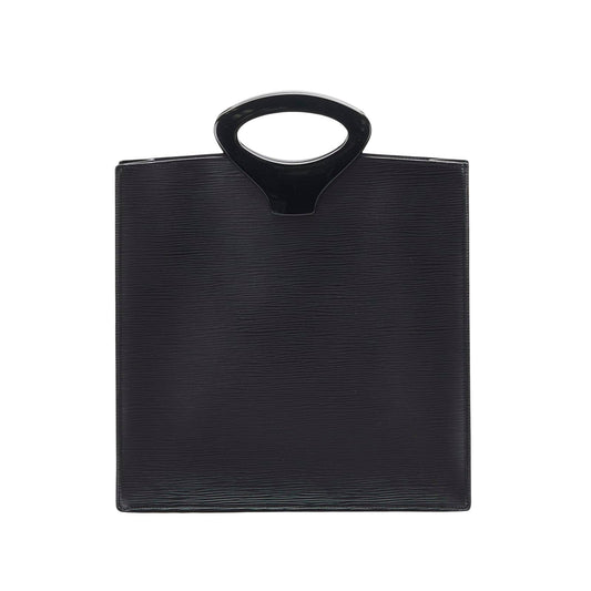 Louis Vuitton Black Leather Ombre handbag bag
