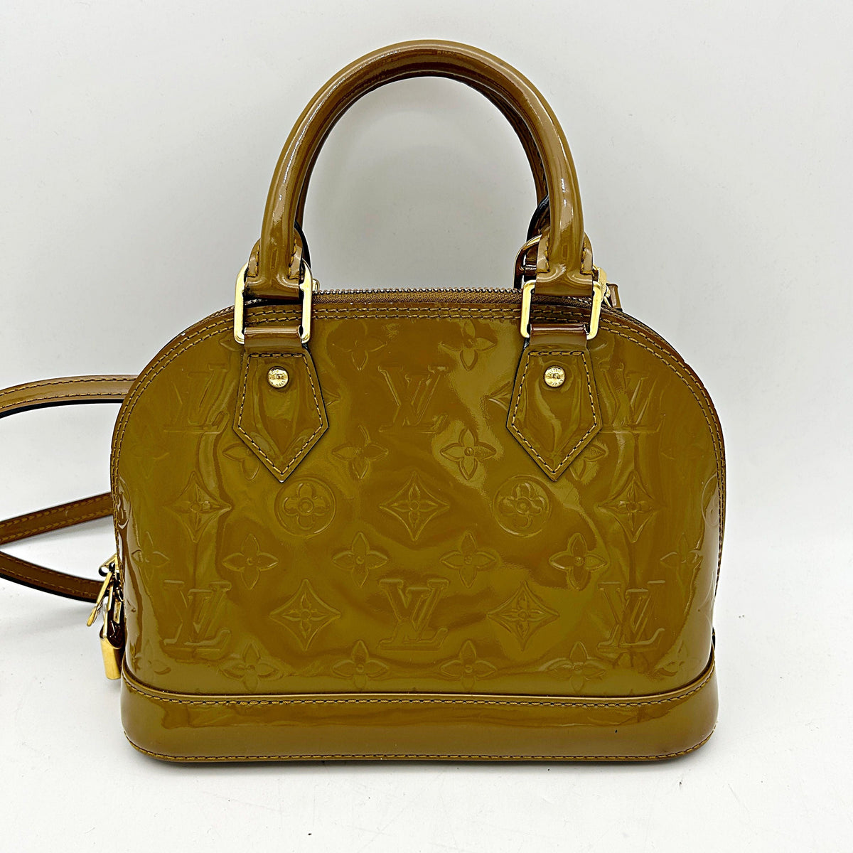 LOUIS VUITTON Vernis Alma BB Vert Olive lv6659bs
