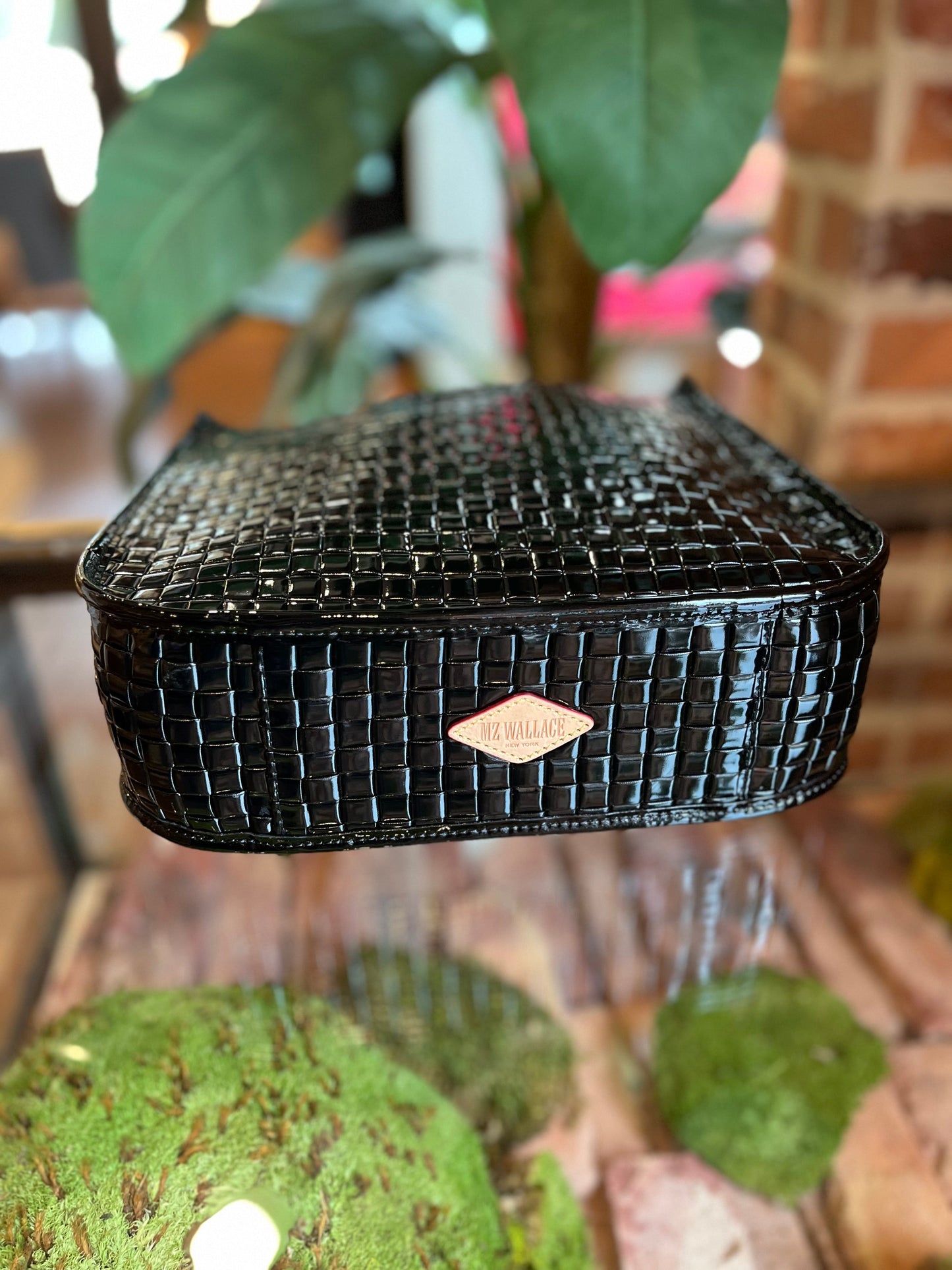 MZ WALLACE Box Black Crossbody