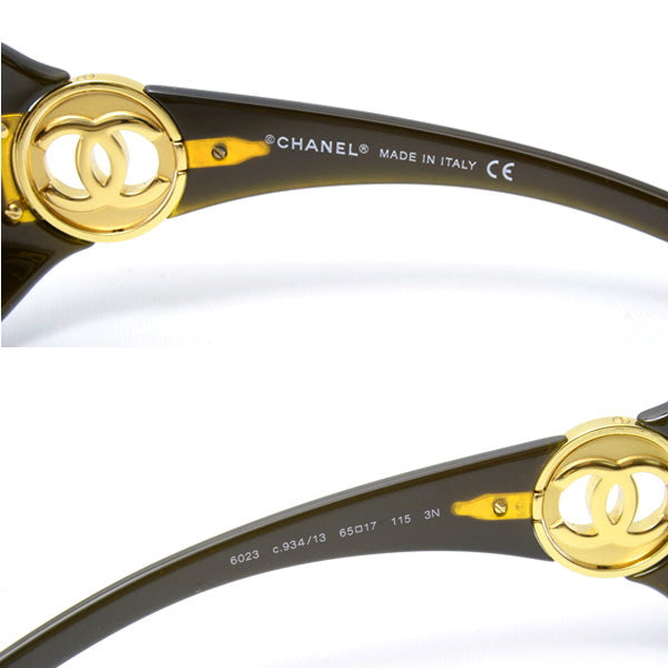 Chanel Coco Mark Sunglasses Brown