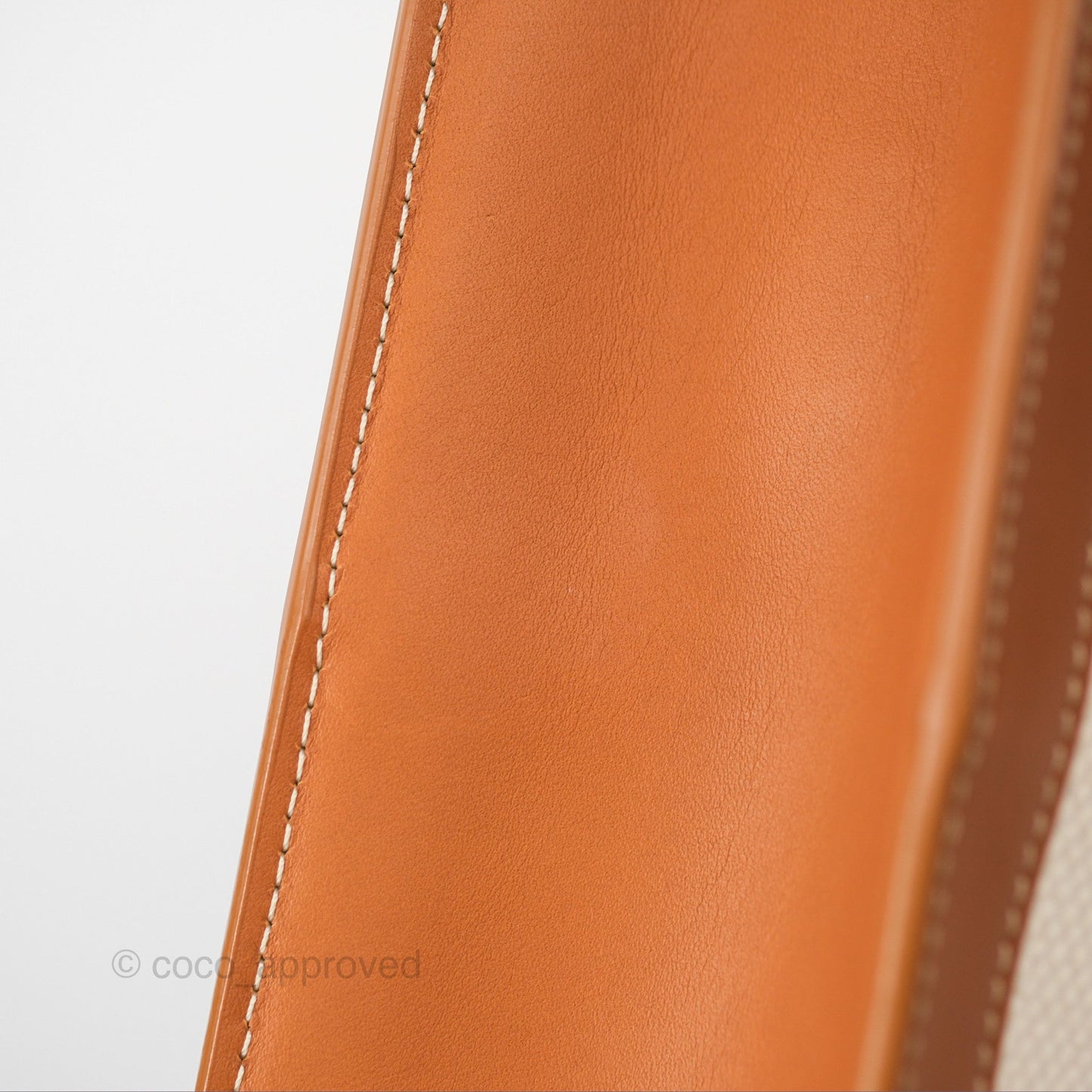 Celine Small Vertical Cabas Tote With Celine Print Natural/Tan