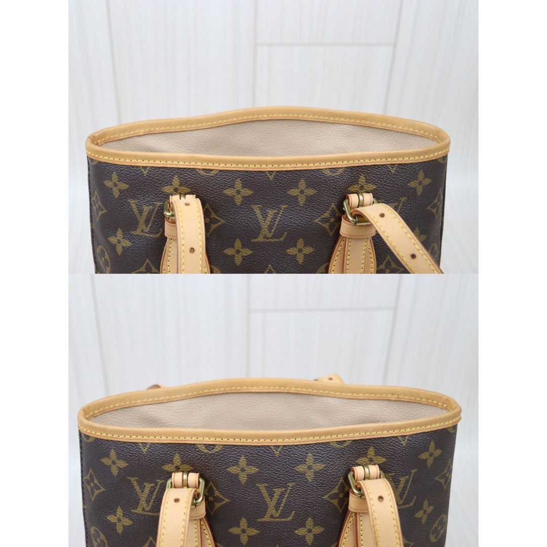 Rank A ｜ LV Monogram Petit Bucket PM Tote Bag ｜24050803