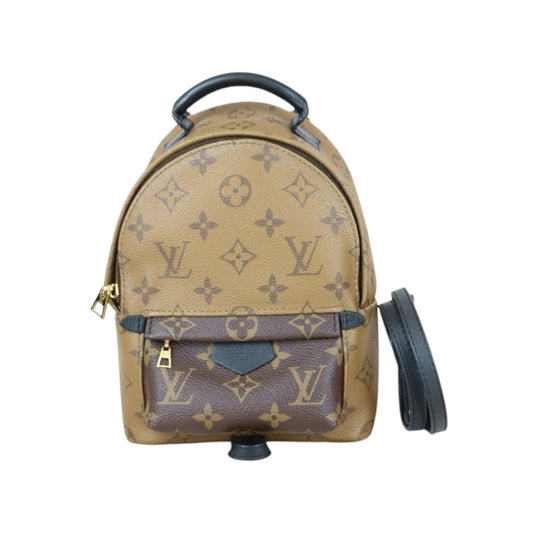 Very Good ( Rank A) ｜  LV Monogram Coated Canvas Mini Palm Springs Backpack｜X25030713