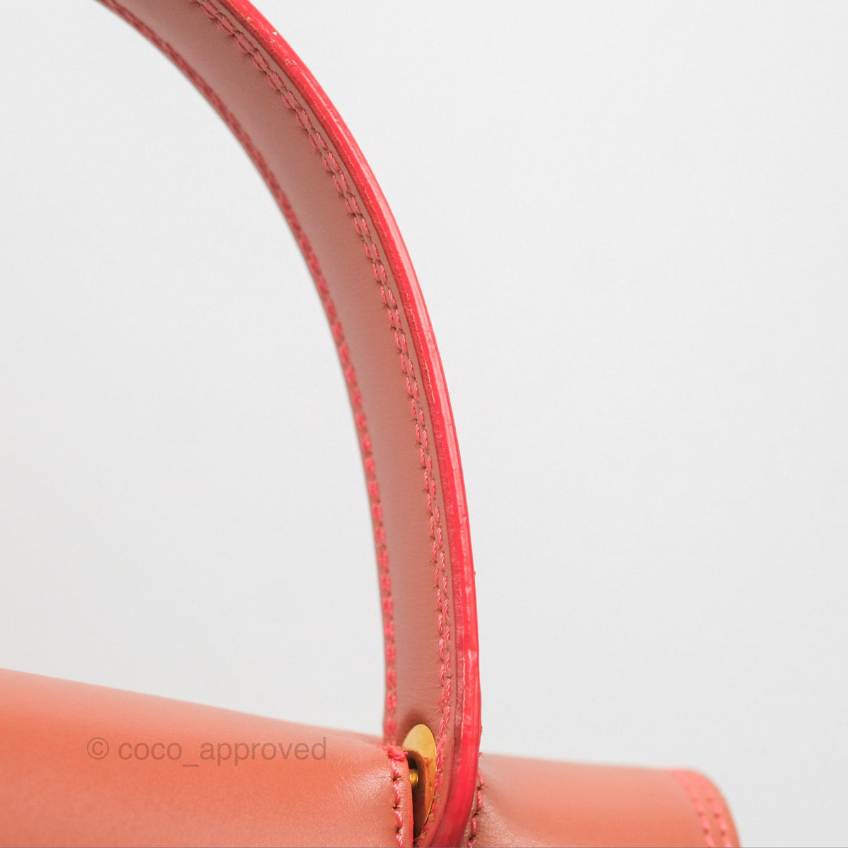 Celine Micro Belt Bag Terracotta Smooth Leather Gold Hardware