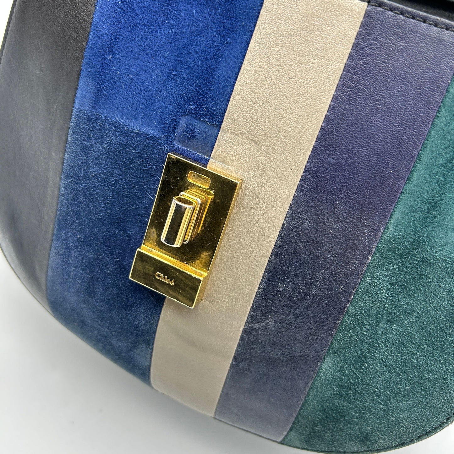 Chloé Striped Drew Bag - Black Crossbody Bags, Handbags LA15186