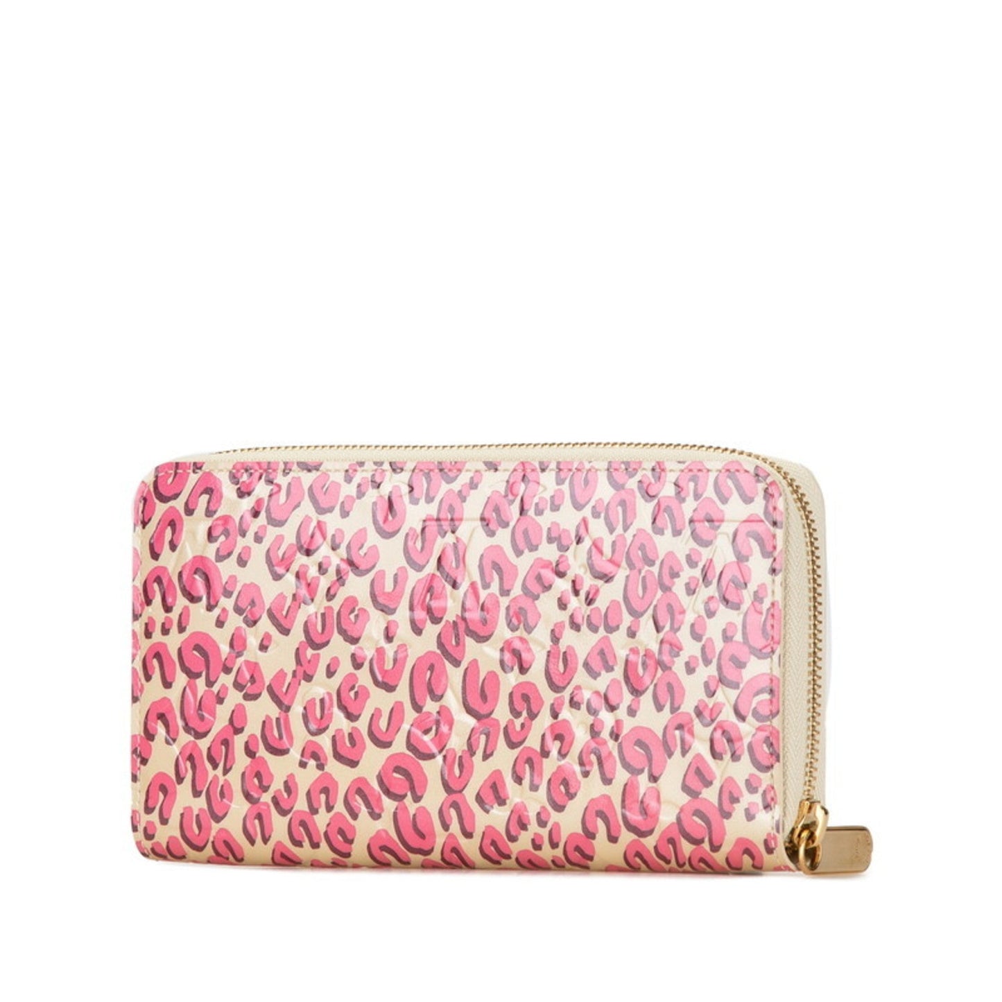 Louis Vuitton Monogram Vernis Leopard  Monogram Vernis Leopard Long Wallet (Bi-Fold)