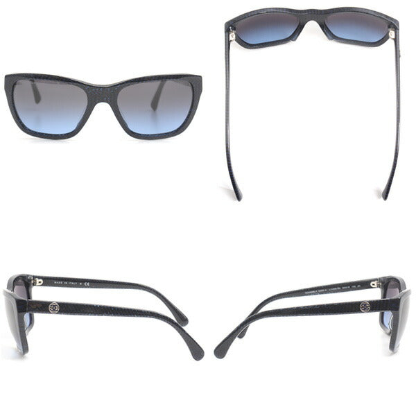 Chanel Dark Blue Gradient Lens Sunglasses