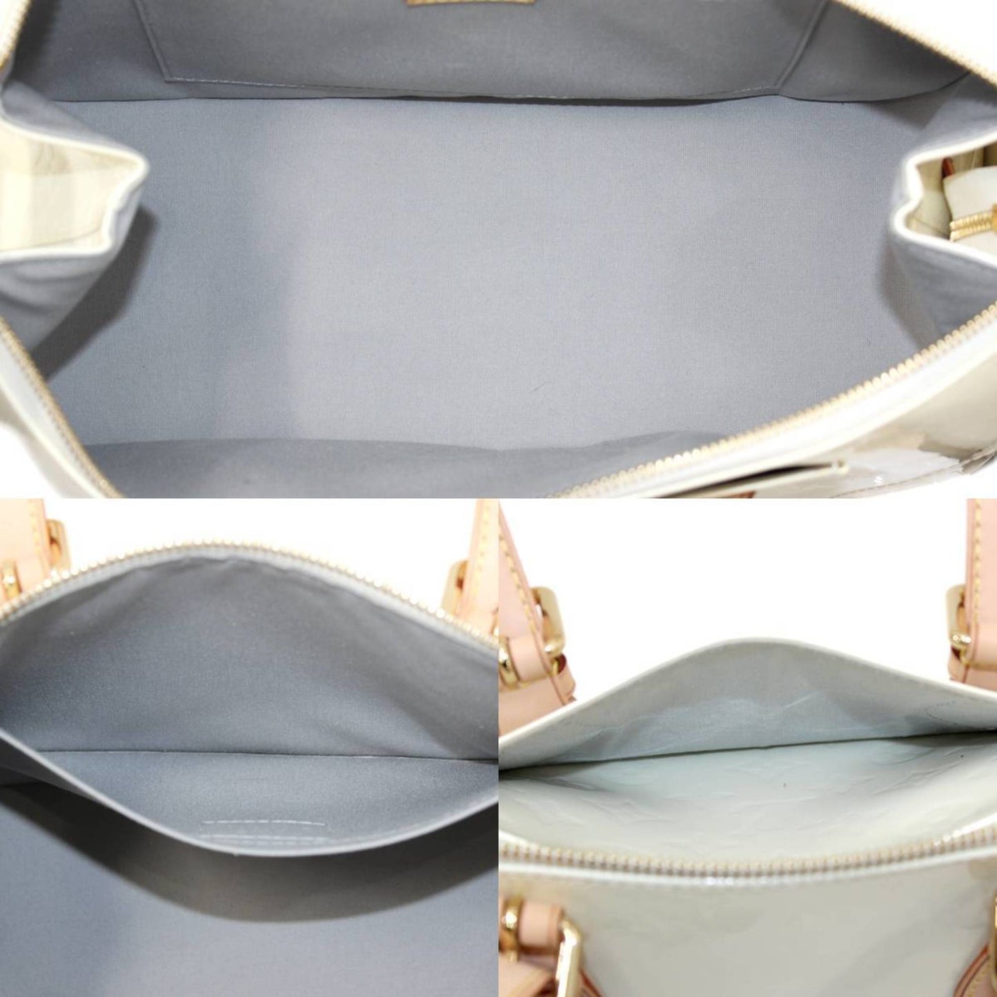 Louis Vuitton White Patent leather Rosewood shoulder bag