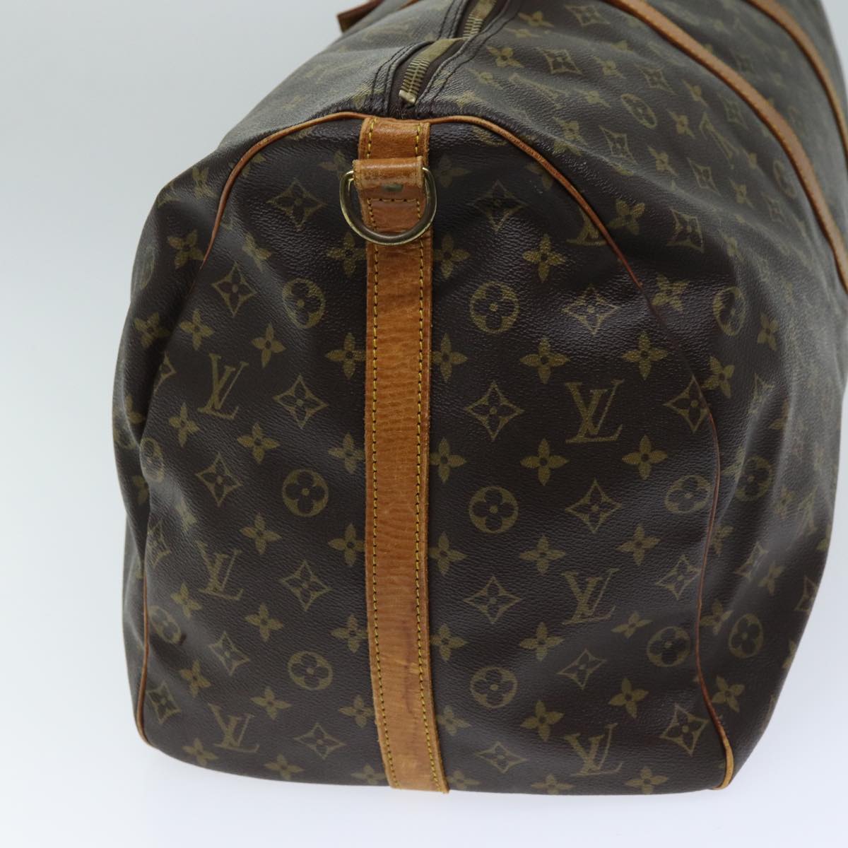 LOUIS VUITTON Monogram Keepall Bandouliere 60 Boston Bag M41412 LV Auth 74731