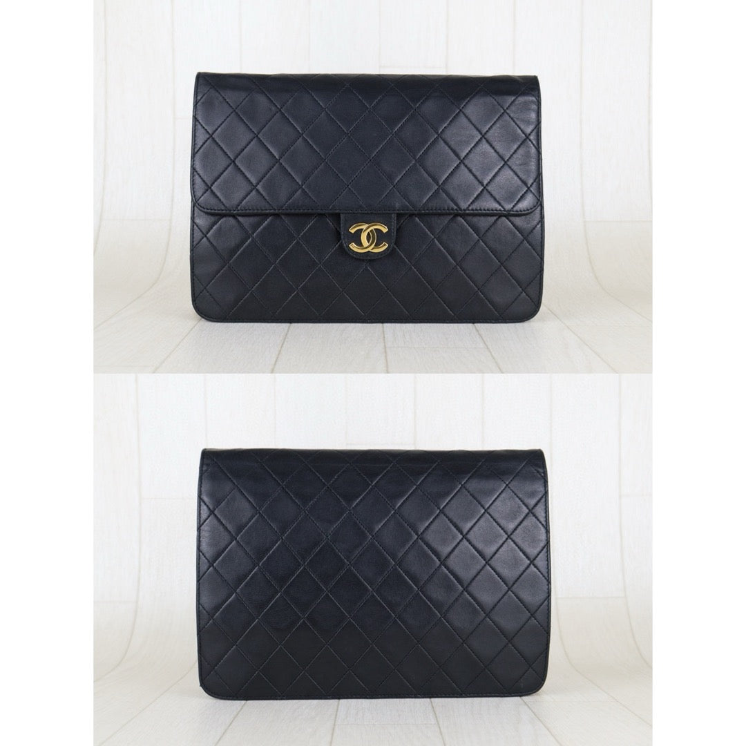 Good ( Rank AB)｜ CHANEL  Lamb Skin Chain CF 25 Shoulder Bag Made in 1997-1999Year ｜H24112501
