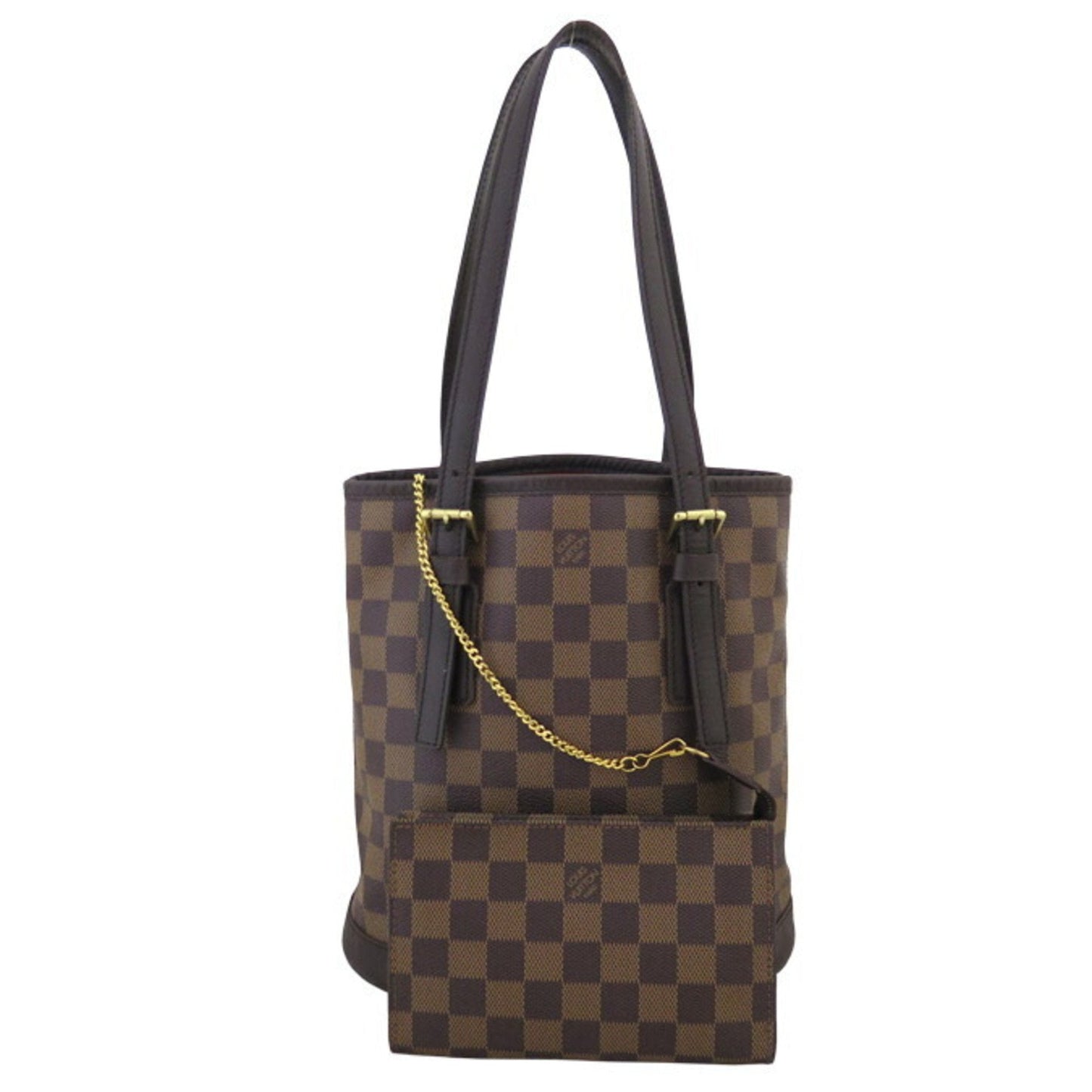 Louis Vuitton Brown Canvas Bucket tote bag