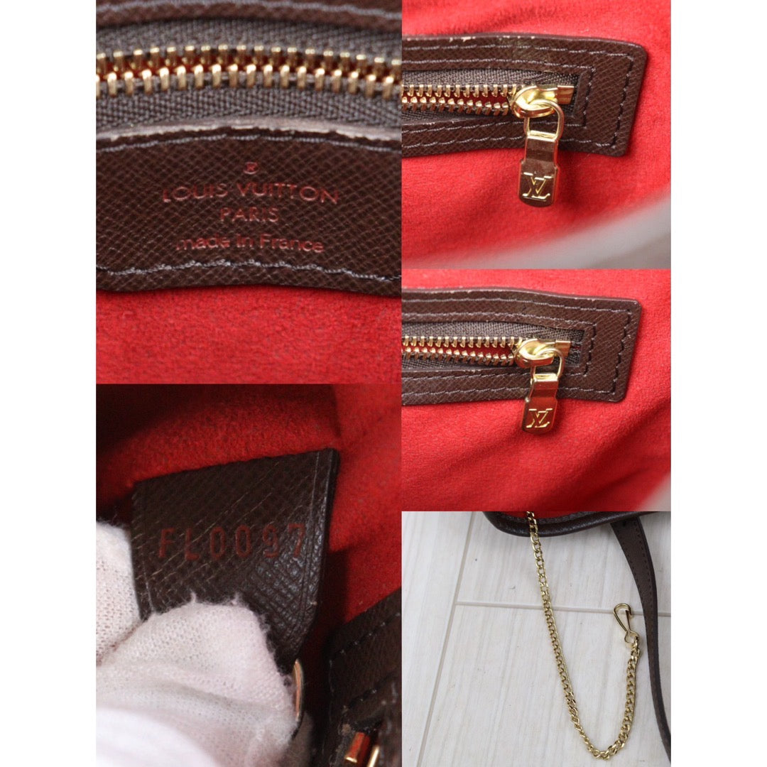 Rank A｜LV Damier Male Handbag With Pouch｜V24062716
