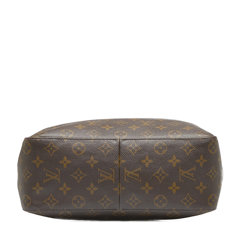Louis Vuitton Monogram Lo-Ping GM Shoulder Bag M51145 Brown PVC Leather  Louis Vuitton