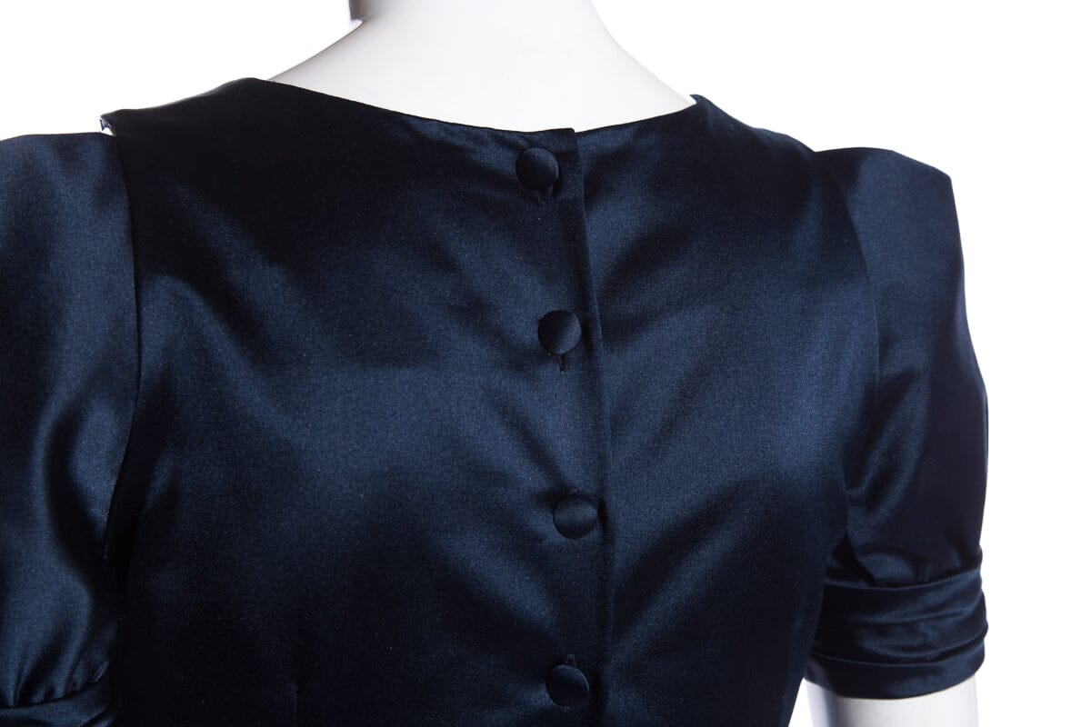 Chanel Navy Dress SZ 36 NWT