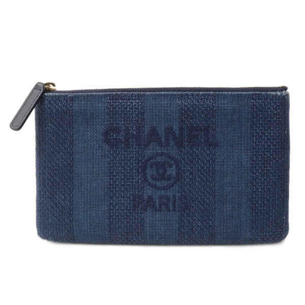 Chanel Pouch for Women and Men, Navy, New