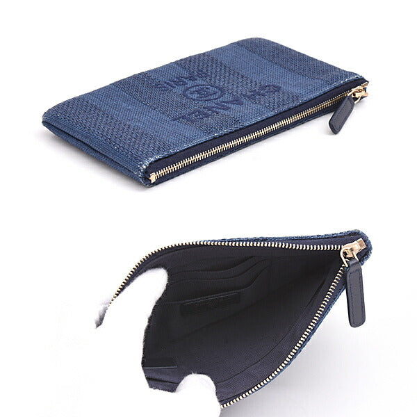 Chanel Deauville Straw Clutch Bag