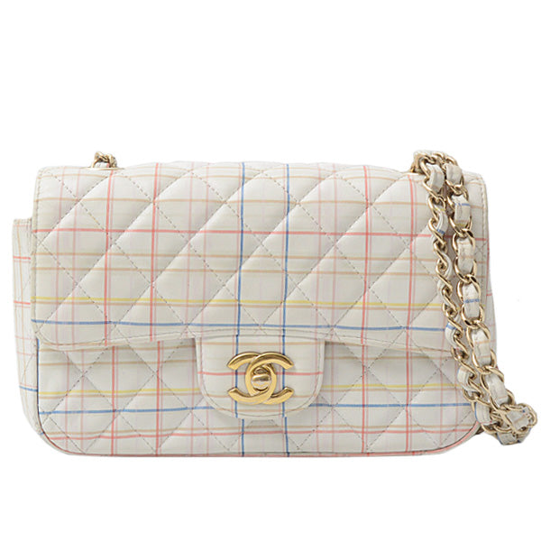 Chanel Matelasse Chain Shoulder Bag Check