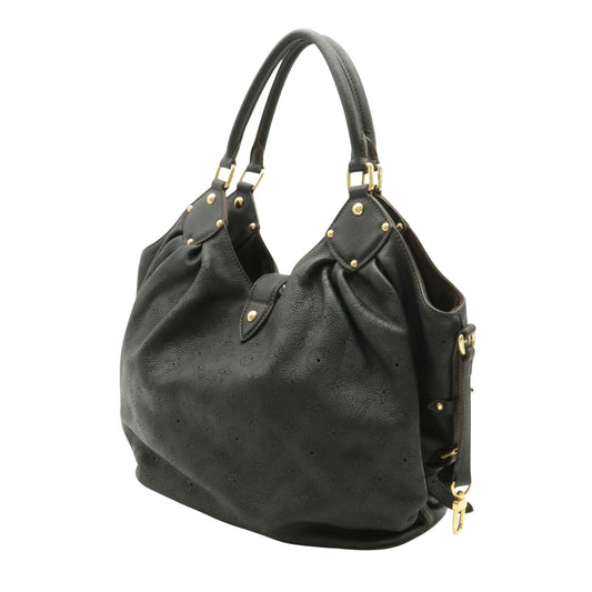 Louis Vuitton Black Leather Mahina shoulder bag