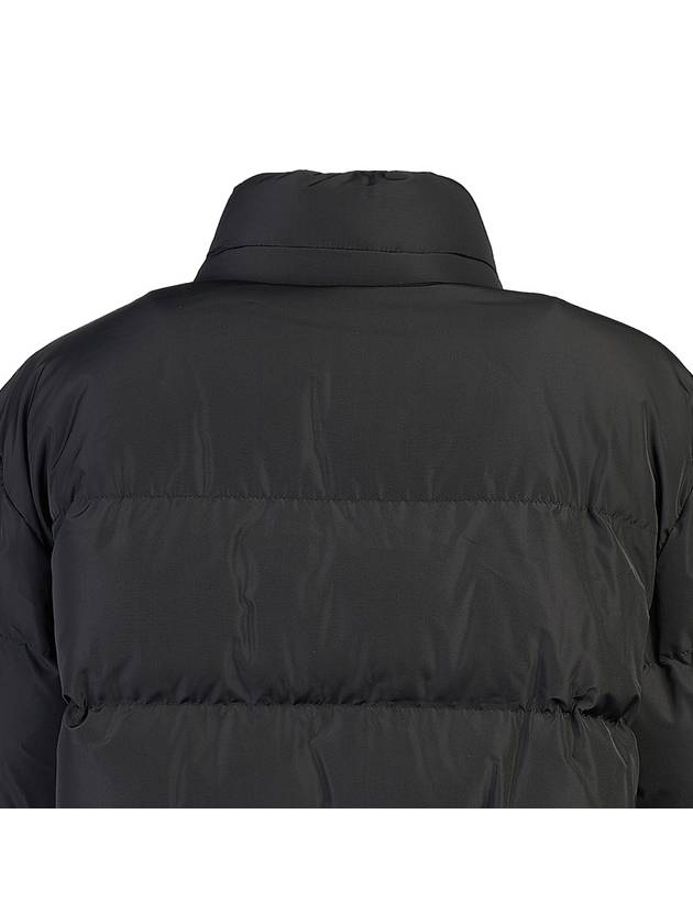 Luxury Balenciaga  Sporty B Logo Point Down Padding Black