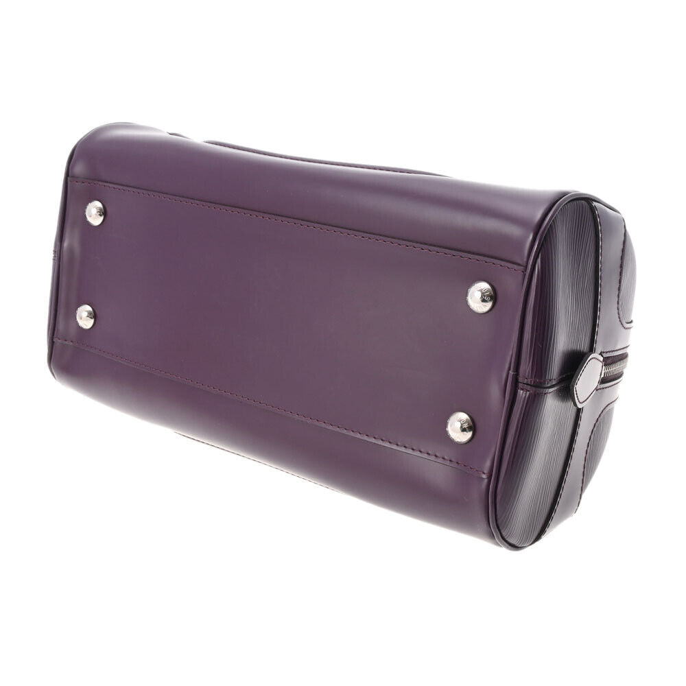 Louis Vuitton Purple Leather Bowling handbag bag