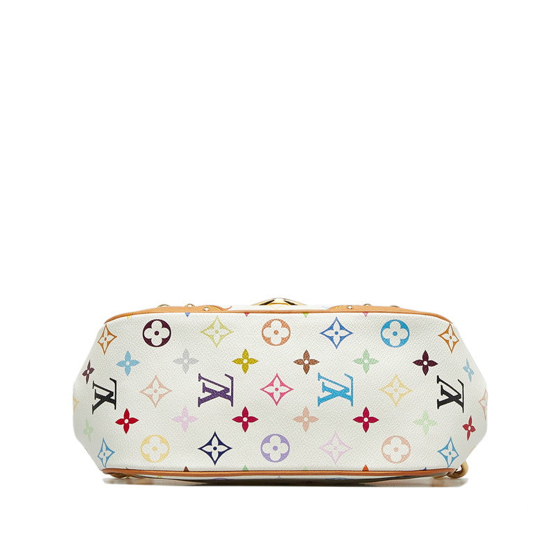 Louis Vuitton Multicolor Marilyn Shoulder Bag M40127 Bronze White PVC Leather  Louis Vuitton
