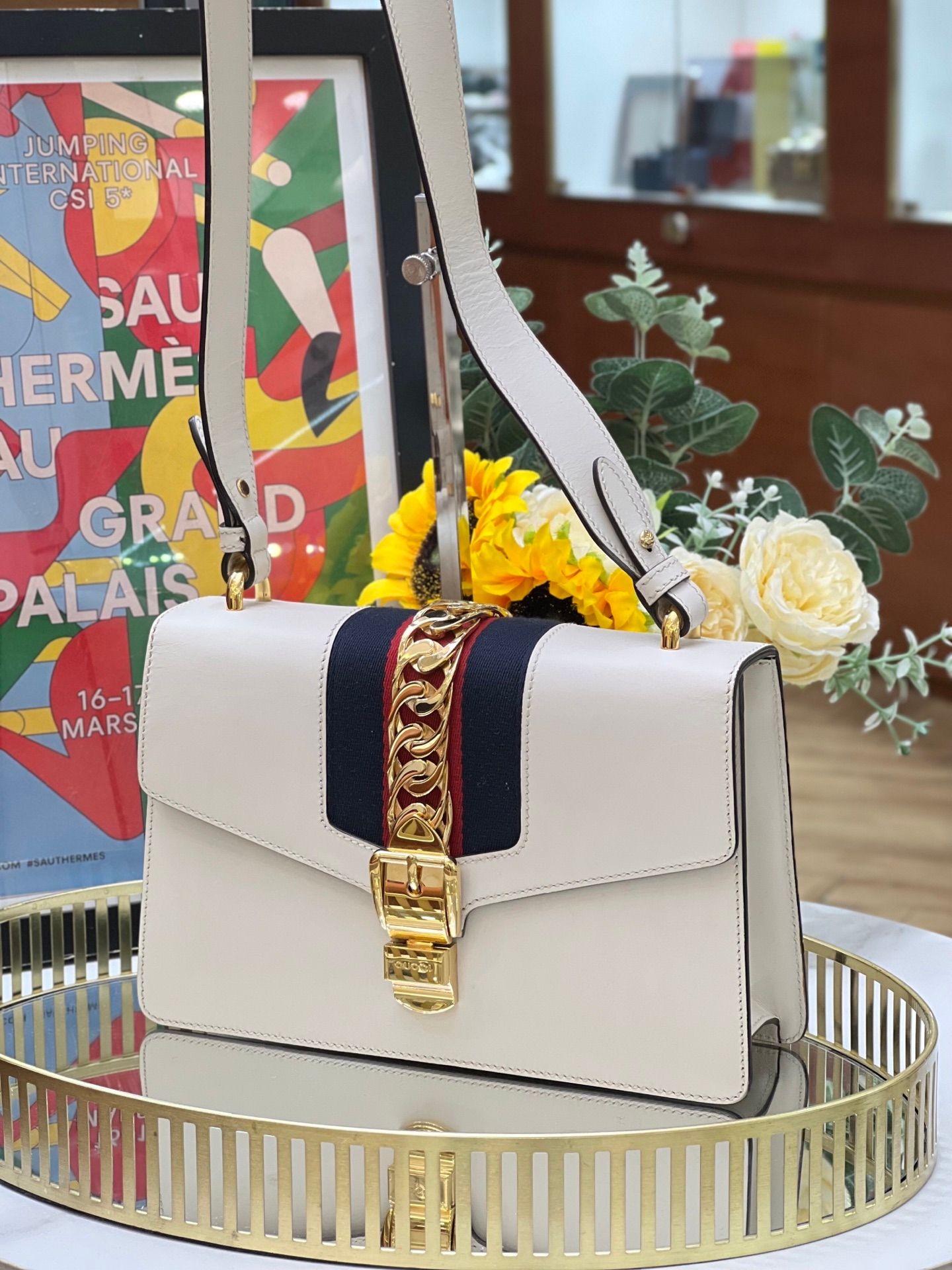 Gucci Sylvie bag *cm white