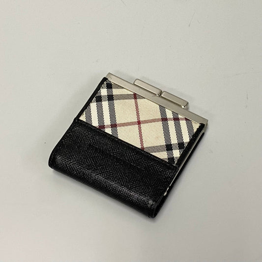 Burberry Leather Nova Check Coin Case