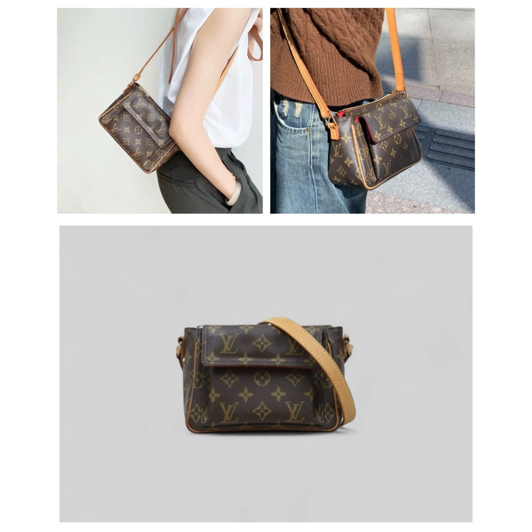 Good ( Rank AB)｜LV Monogram Viva cite PM  Shoulder Bag｜25042203