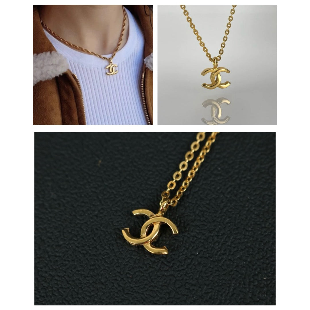Very Good ( Rank A)｜CHANEL COCO 24K Gold Plated Necklace  ｜X25030610