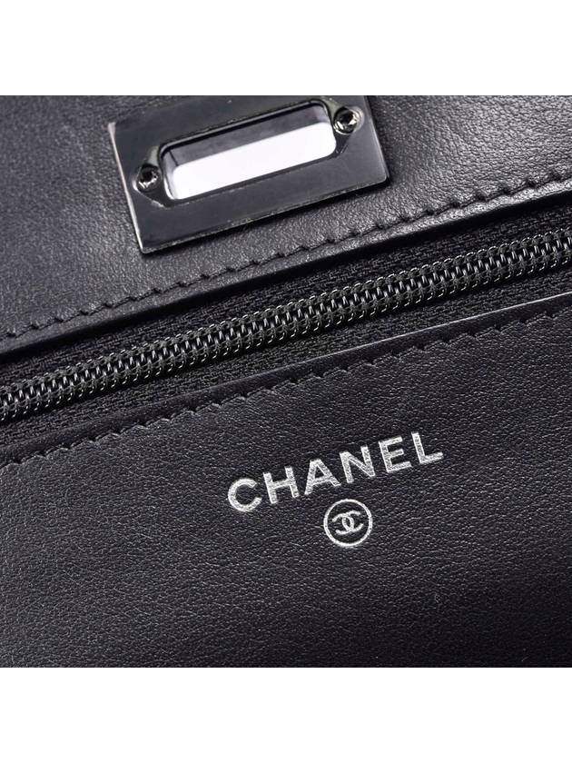 Women s new built in chip patent material WOC mini bag Chanel
