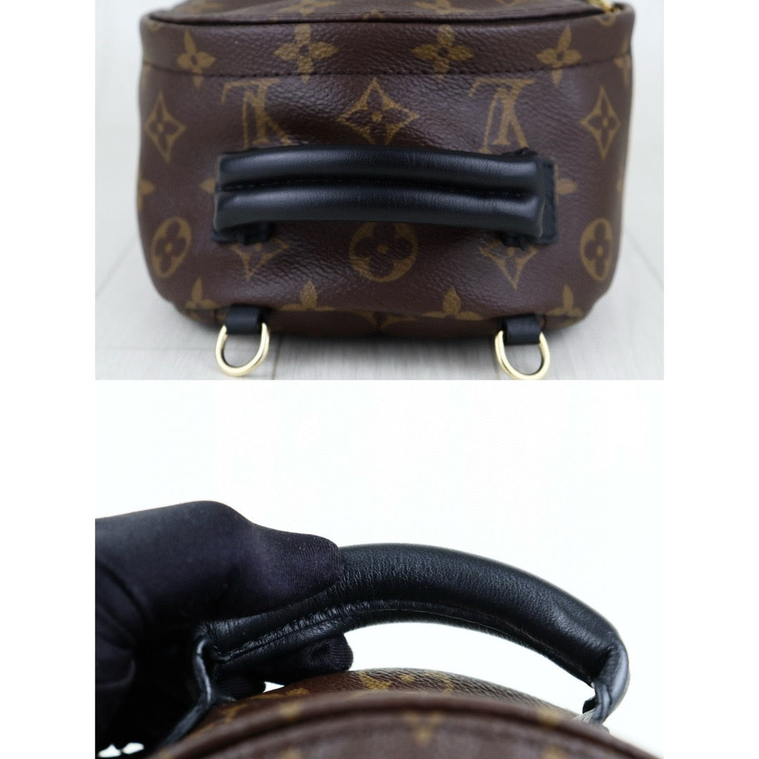 Very Good ( Rank A) ｜  LV Monogram Coated Canvas Mini Palm Springs Backpack｜S24111219