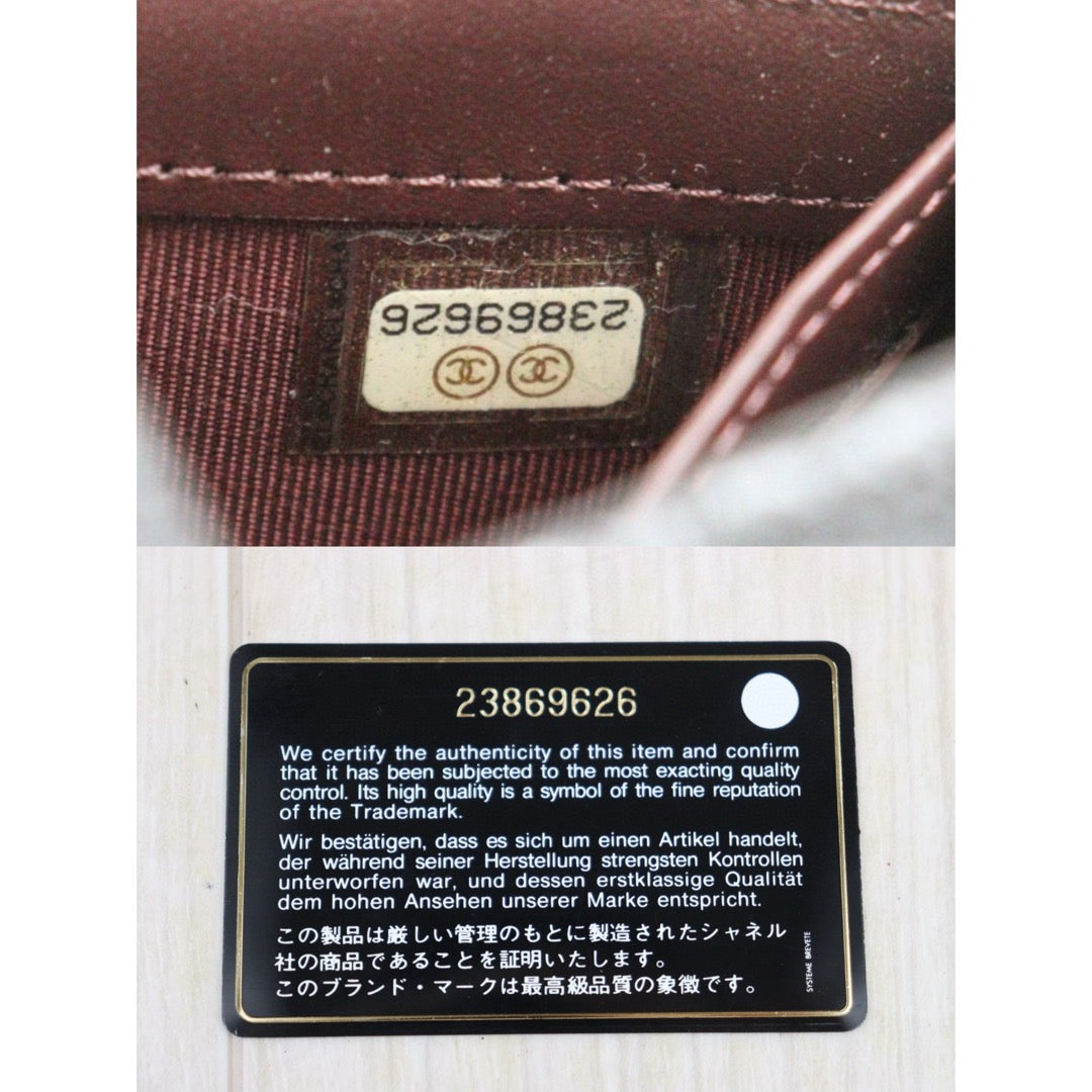 Very Good ( Rank A) ｜CHANEL Caviar Skin Black Long Wallet Made In 2017Year｜25051512