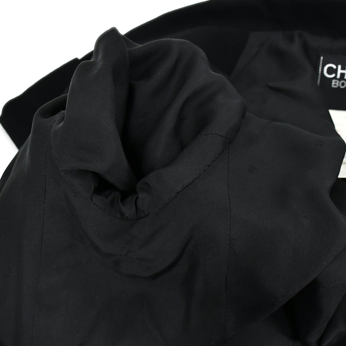 Chanel Single Breasted Jacket Black 94C #34