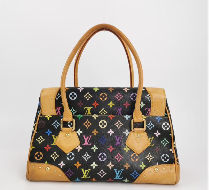 Preloved Louis Vuitton (LV) Multicolor Beverly Bag Black 24120678972574