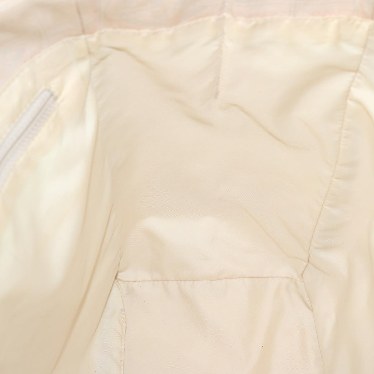 Top Quality Chanel New Travel Line Tote Bag Nylon Beige CC Auth 76174