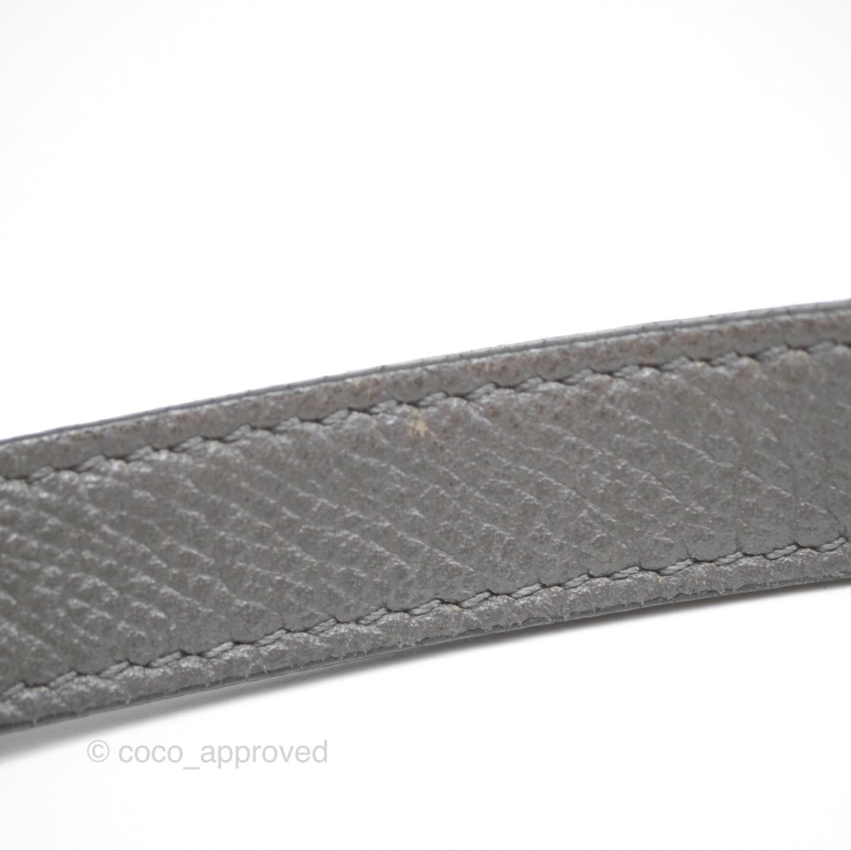 Celine Micro Belt Bag Grey Grained Calfskin Gold Hardware