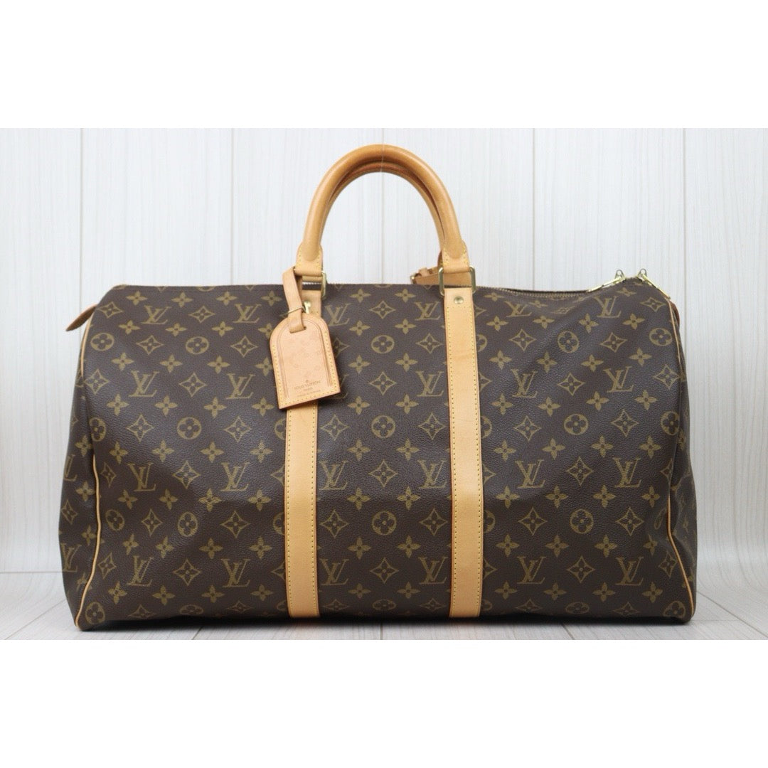 Good ( Rank AB) ｜ LV Monogram Keypol Bandrière 50 ｜24092801