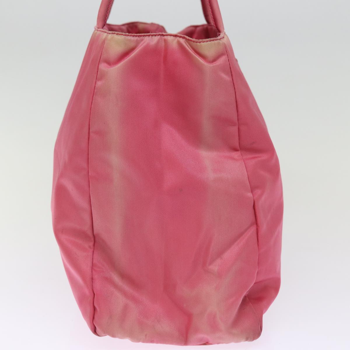 PRADA Tote Bag Nylon Pink Auth 76735