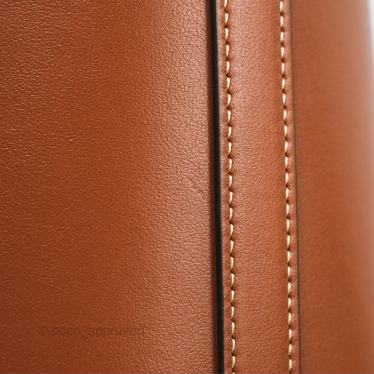 Celine Small Bucket Cuir Triomphe in Calfskin Tan